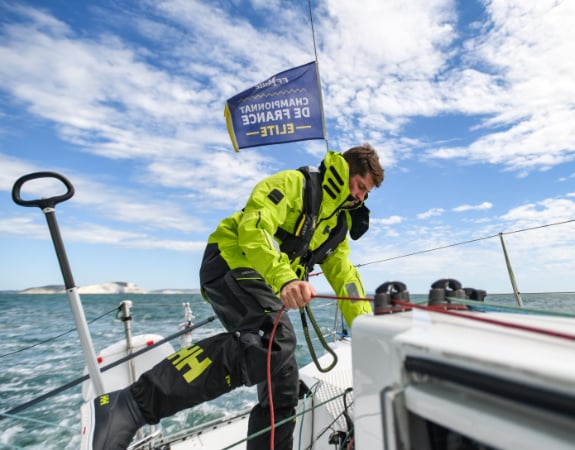 Helly Hansen Vederende zeil- en watersportschoen voor heren, Zwart, 42 EU