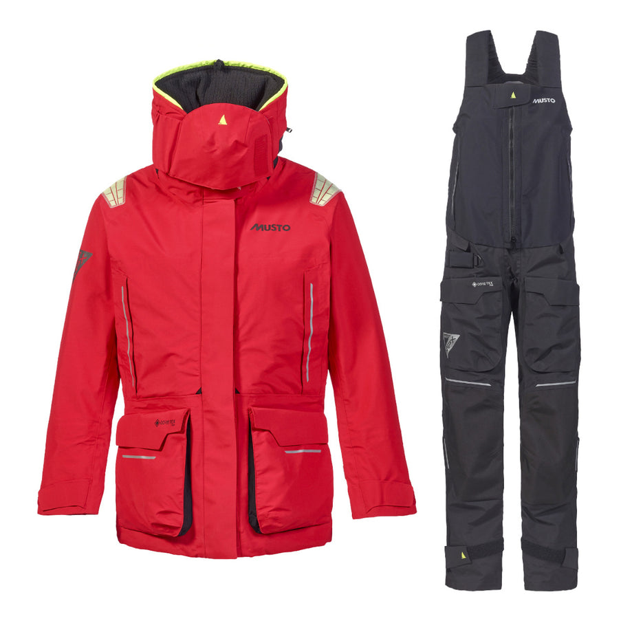 Musto Zeilpak Dames MPX Offshore Rood/Zwart