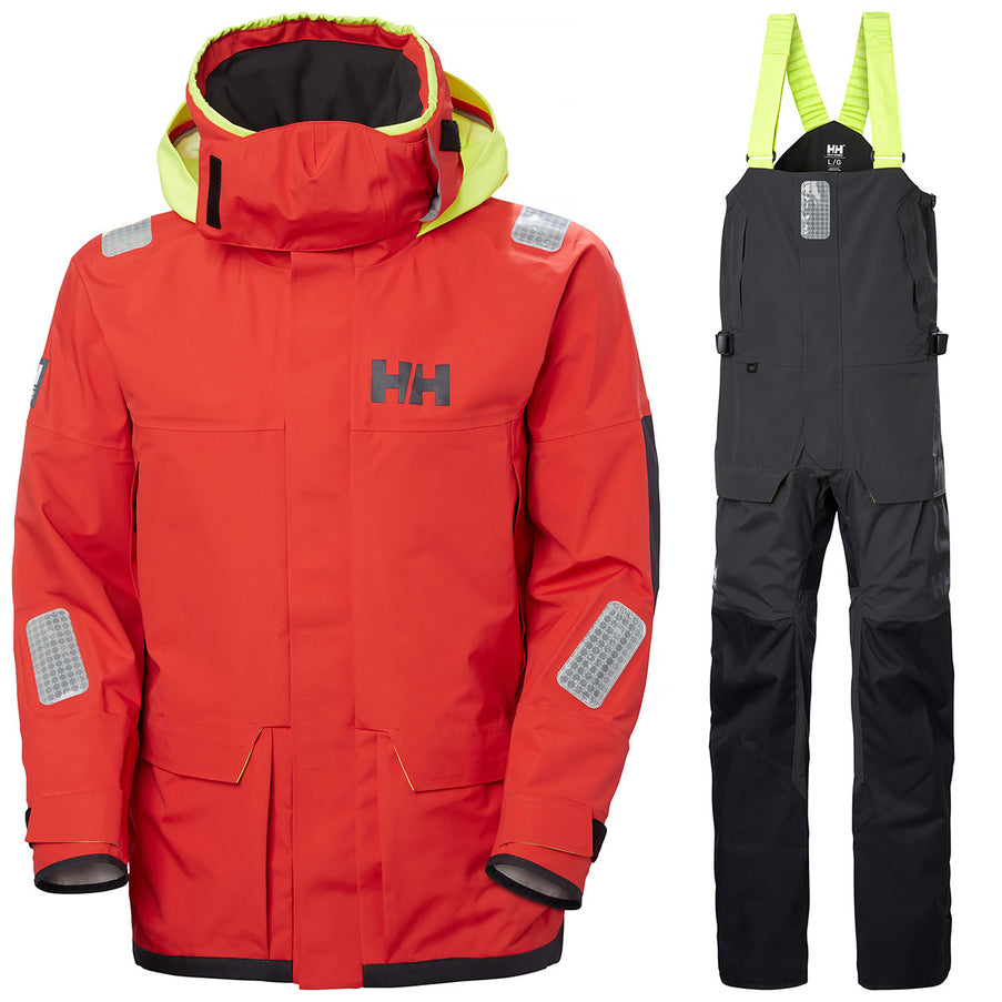 Helly Hansen Zeilpak Heren Skagen Pro Rood/Zwart