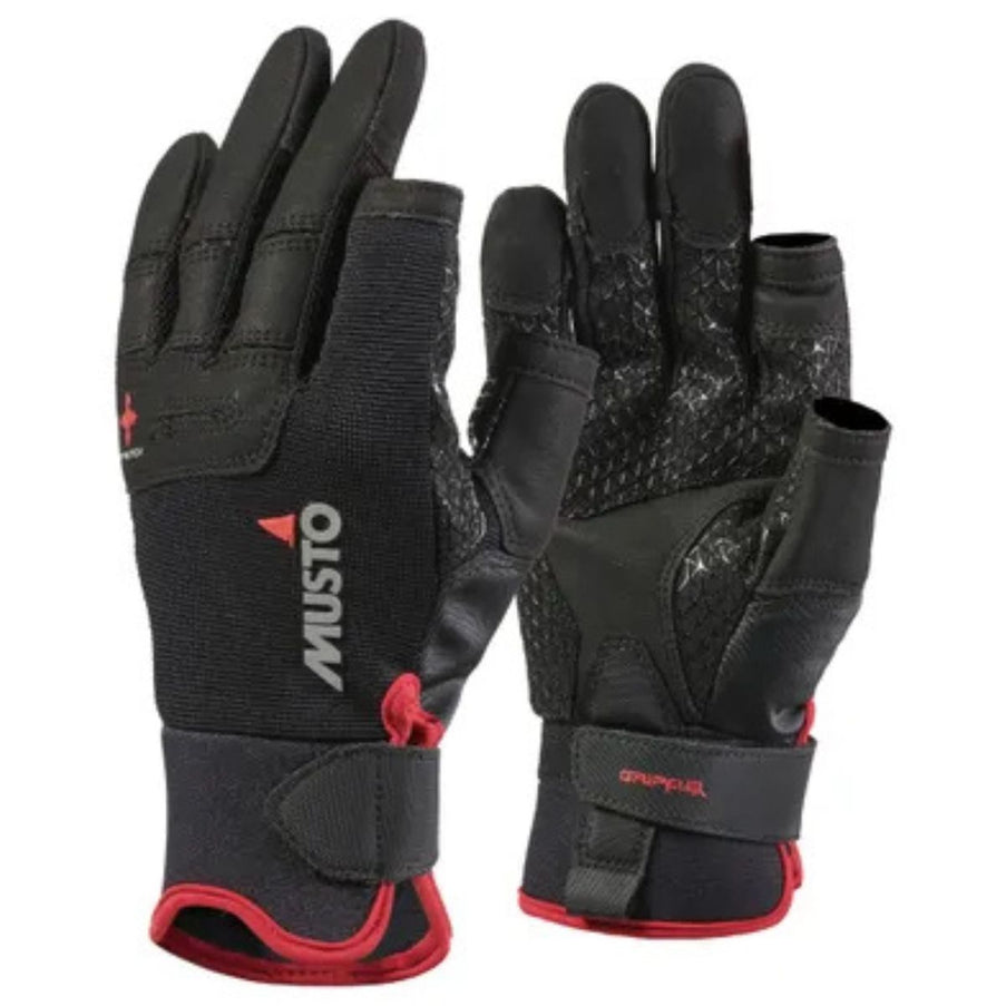 Musto Zeilhandschoenen Performance LF 2.0 Zwart
