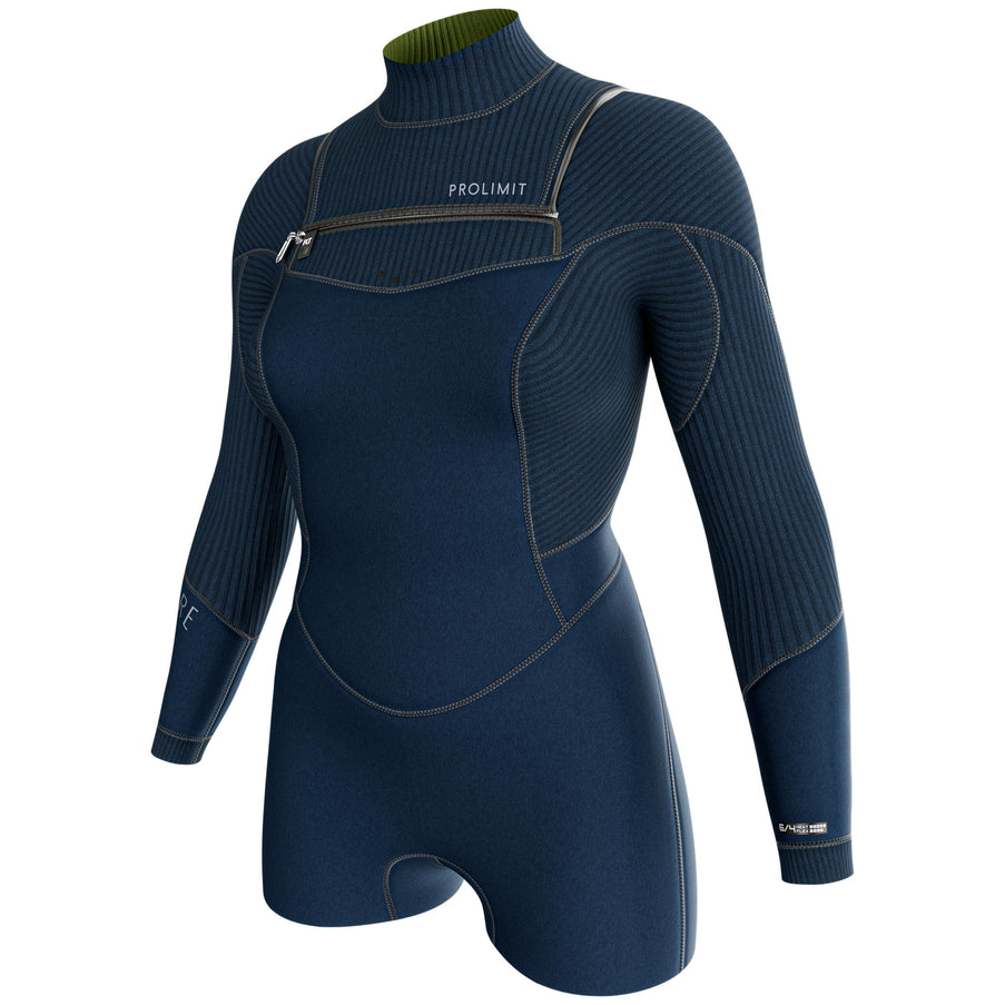 Prolimit Shorty Dames Flare Sunset Freezip 3/2MM Blauw