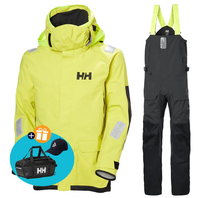 Helly Hansen Sailing Suit Men Skagen Pro Lime/Black