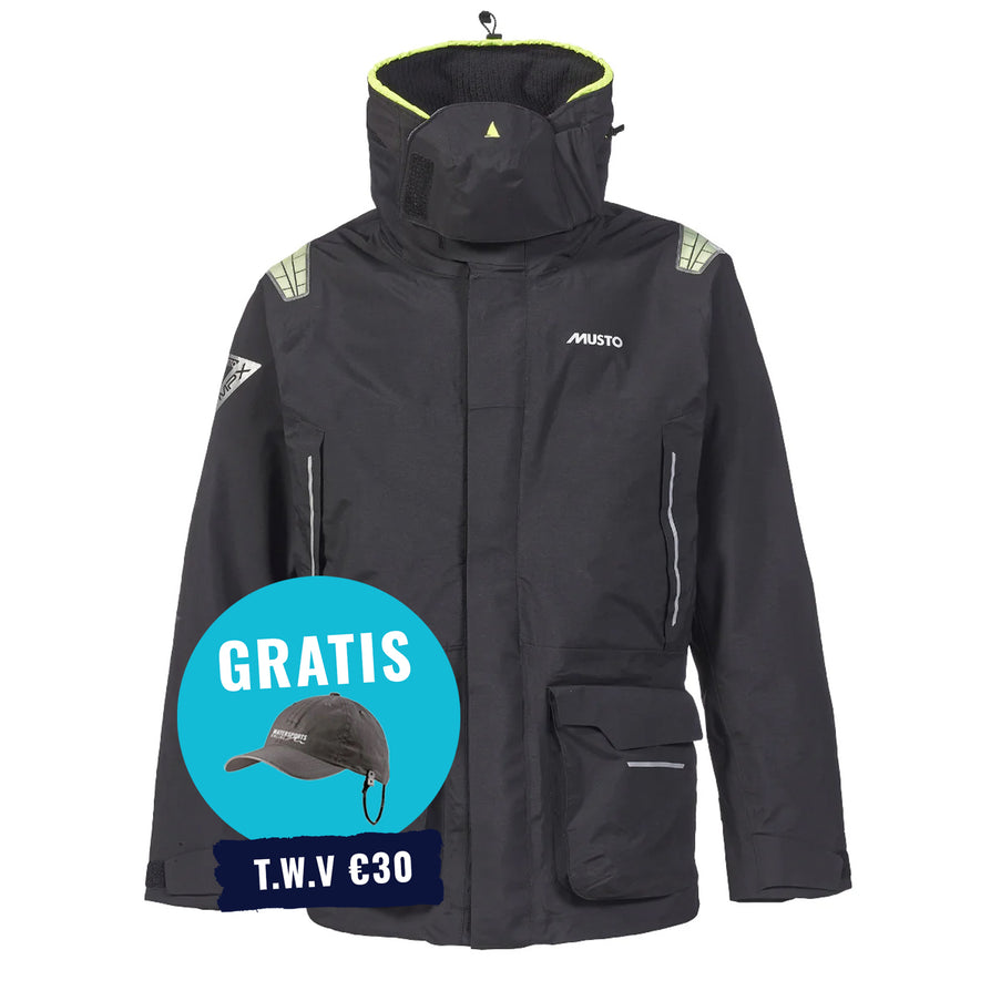 Musto Zeiljas Heren MPX Gore-Tex Pro Offshore 2.0 Zwart