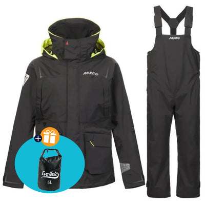 Musto Tuta da vela Donna BR1 Channel Nero