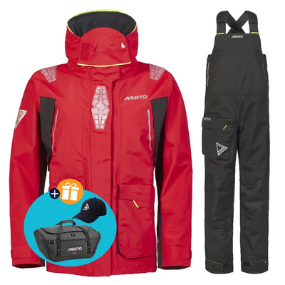 Musto Zeilpak Dames BR2 Offshore Rood/Zwart