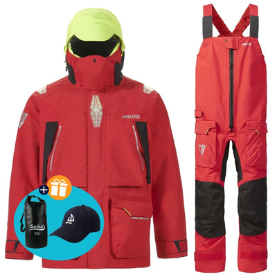 Musto Tuta da vela Uomo HPX Gore-Tex Pro Ocean Rosso