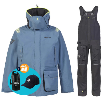 Musto Tuta da vela Uomo MPX Offshore Grigio-blu/Nero