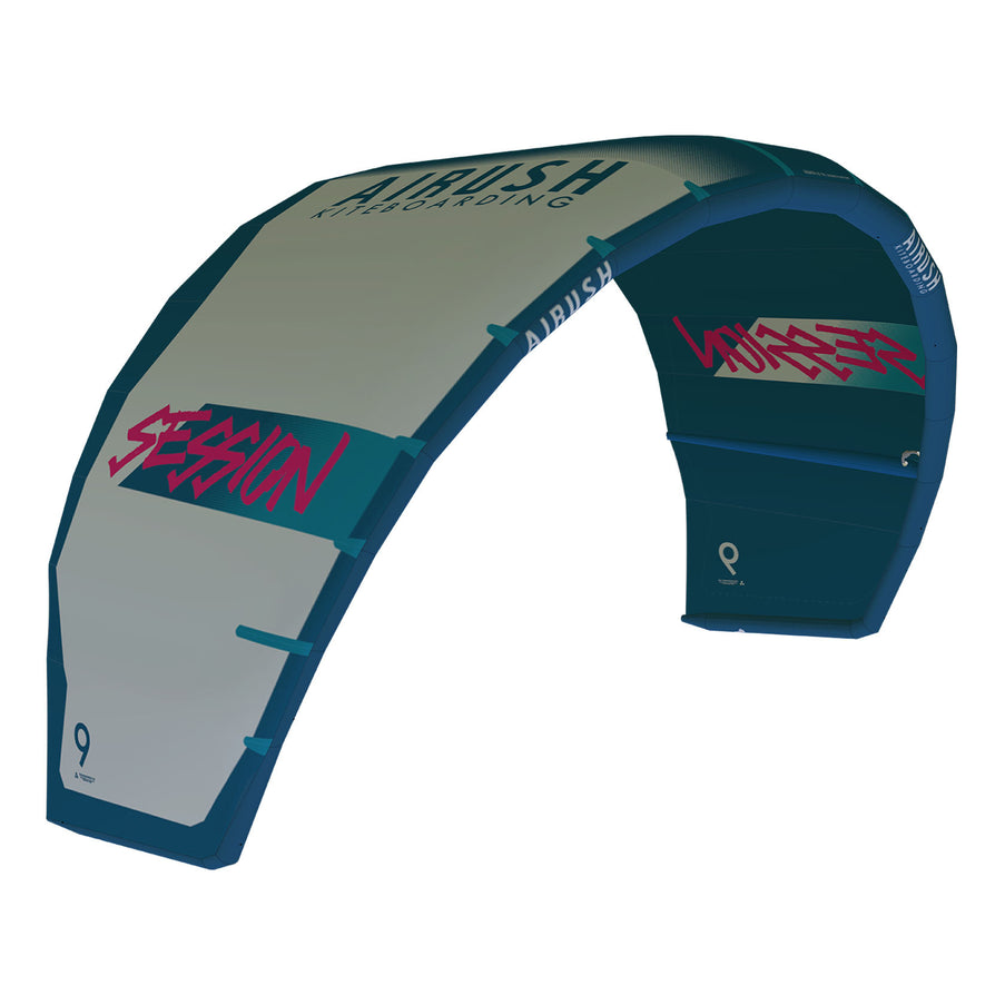 Airush Airush Kite Session V2 Teal/Grijs