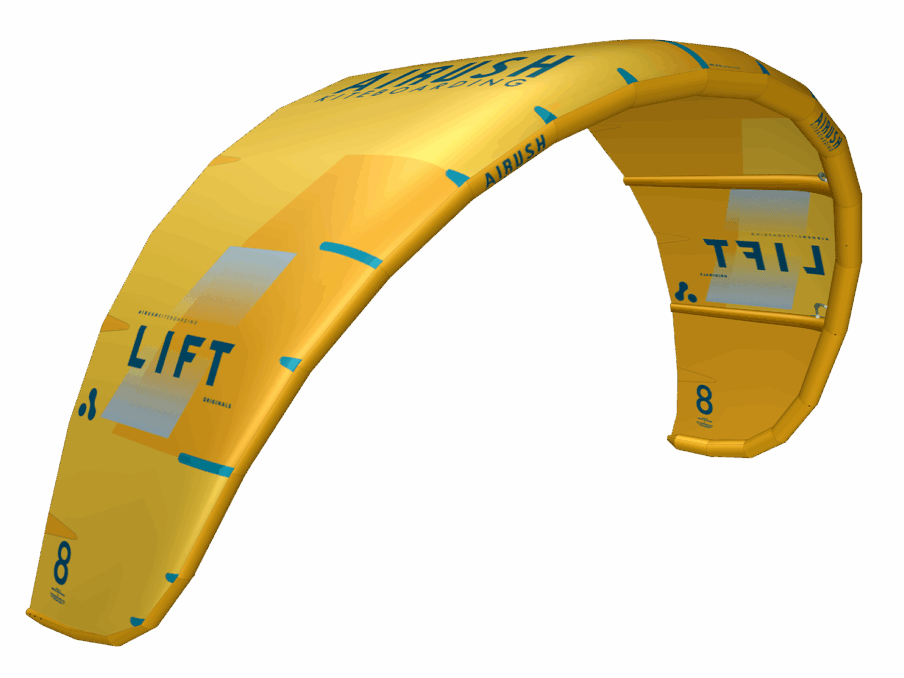 Airush Kite Lift V4 Geel