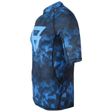Brunotti Brunotti Rashguard Heren Waveguard-AO Blauw