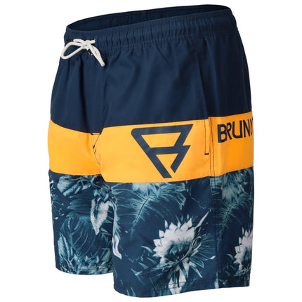 Brunotti Brunotti Zwembroek Heren Waymond Donkerblauw/Oranje