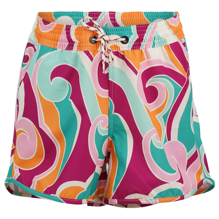 Brunotti Brunotti Zwemshort Meisjes Tulya-Swirl Roze