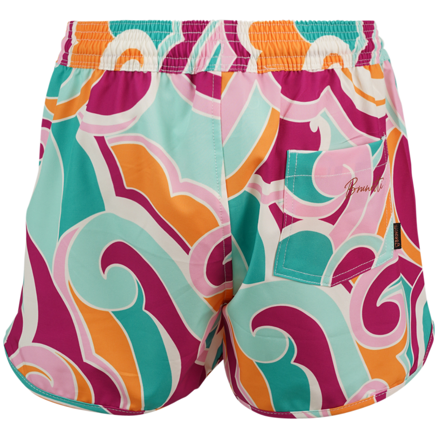 Brunotti Brunotti Zwemshort Meisjes Tulya-Swirl Roze