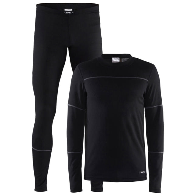 Craft Craft Thermo Set Be Active Heren Zwart