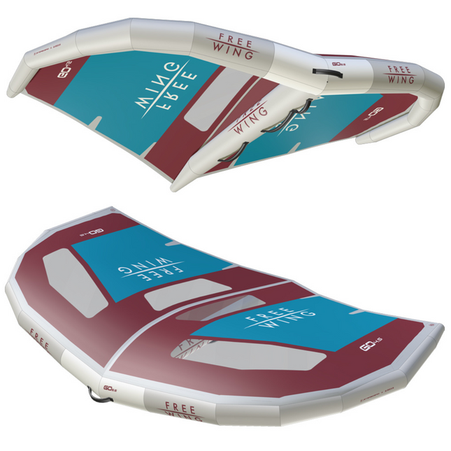 Freewing Freewing Wing Foil GO V2 Rood/Donkerblauw