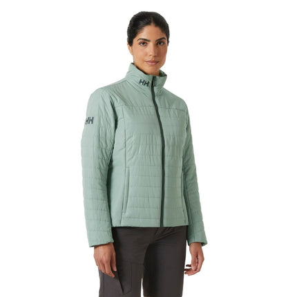 Helly Hansen Gevoerde Jas Dames Crew 2.0 Mintgroen
