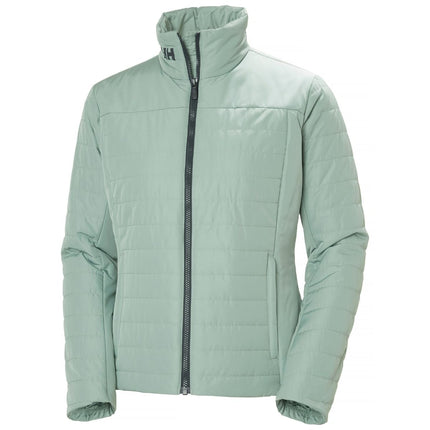 Helly Hansen Gevoerde Jas Dames Crew 2.0 Mintgroen