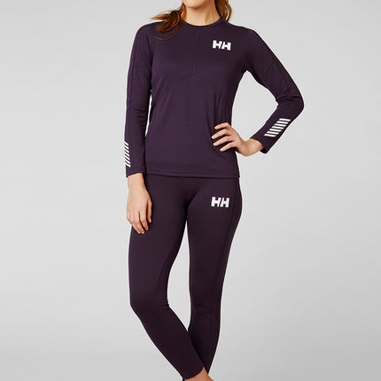 Helly Hansen Helly Hansen Thermo Set Dames Lifa Active Paars