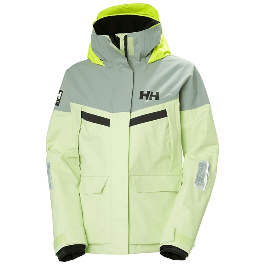 helly-hansen-zeiljas-dames-pier-4-0-lime-voorkant
