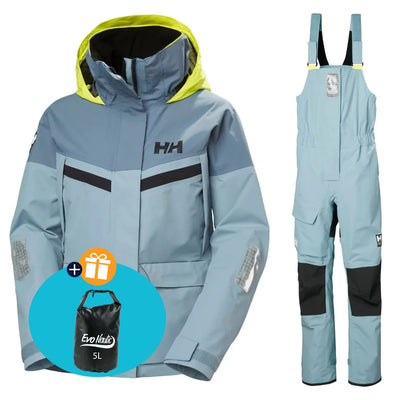 Helly Hansen Zeilpak Dames Pier 4.0 Grijsblauw