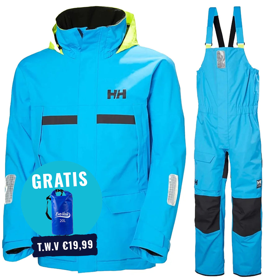 Helly Hansen Zeilpak Heren Pier 4.0 Cyaan