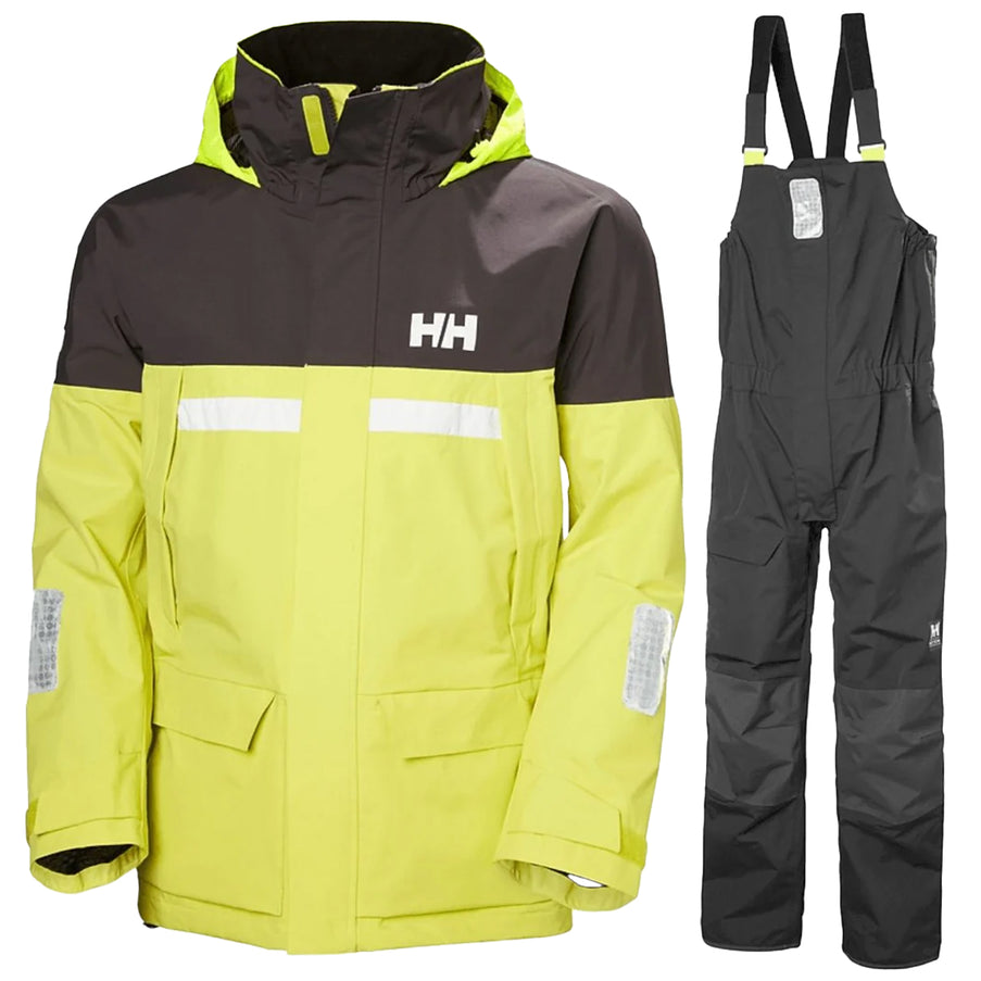 Helly Hansen Zeilpak Heren Pier 4.0 Lime/Zwart