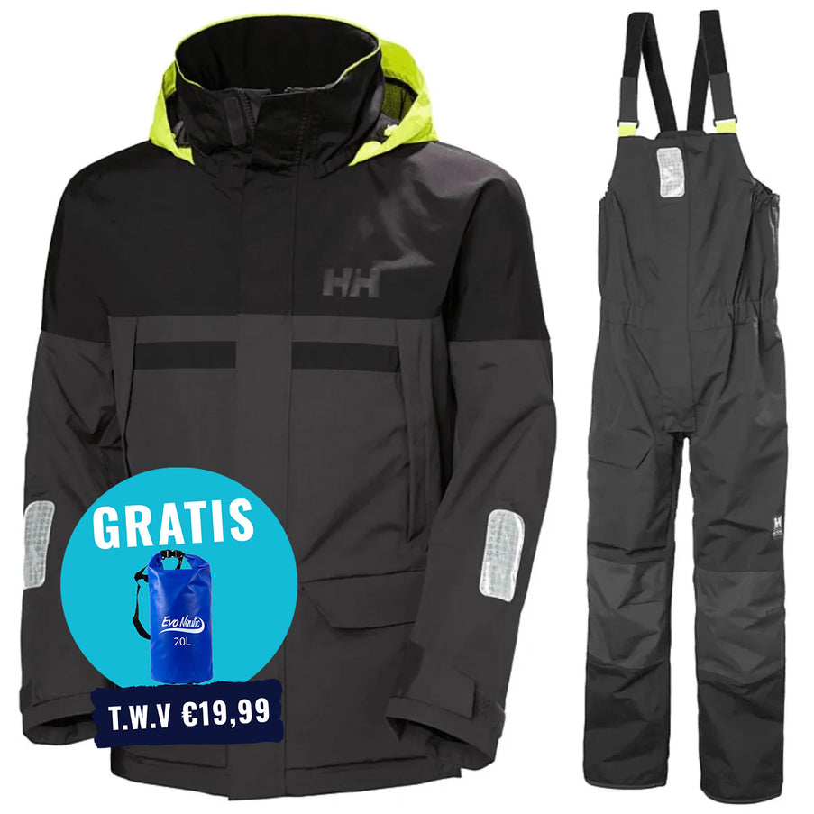 Helly Hansen Zeilpak Heren Pier 4.0 Zwart