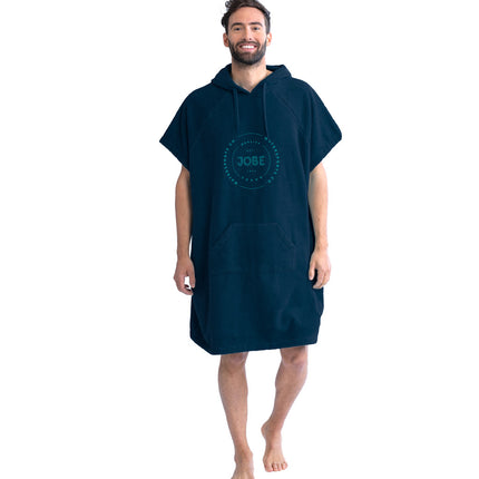 JOBE JOBE Poncho Unisex Donkerblauw
