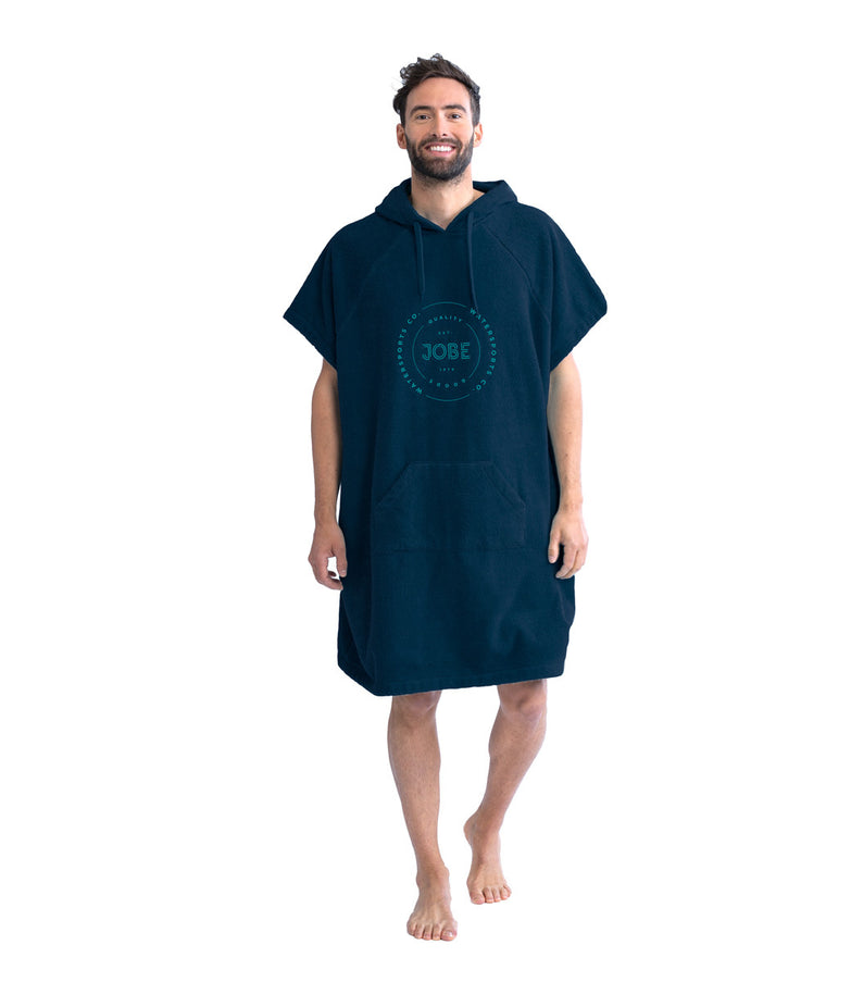 JOBE JOBE Poncho Unisex Donkerblauw
