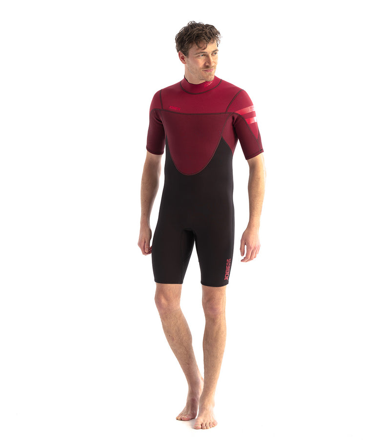 JOBE JOBE Shorty Wetsuit Heren Perth 3/2 Rood