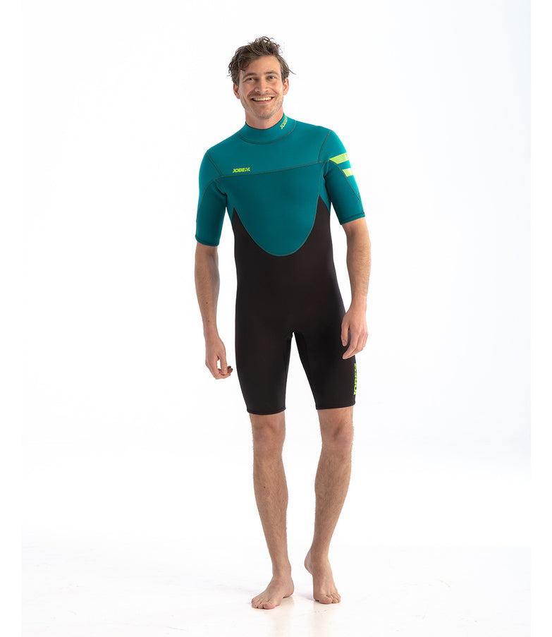 JOBE JOBE Shorty Wetsuit Heren Perth 3/2 Teal