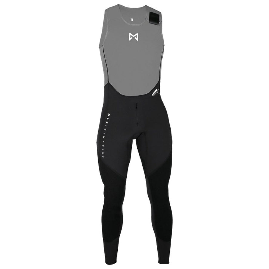 Magic Marine Magic Marine Long John Wetsuit Unisex Brand 2mm Grijs