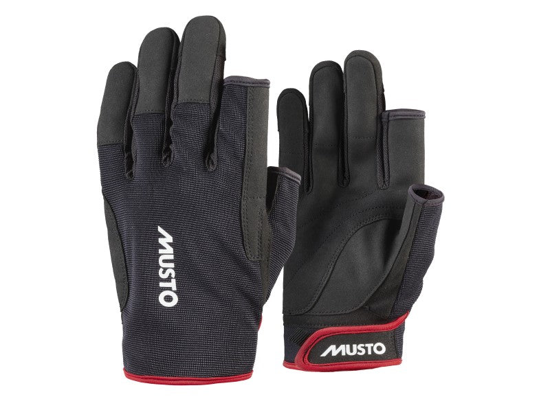 Musto Zeilhandschoenen Essential Sailing LF 2.0 Zwart