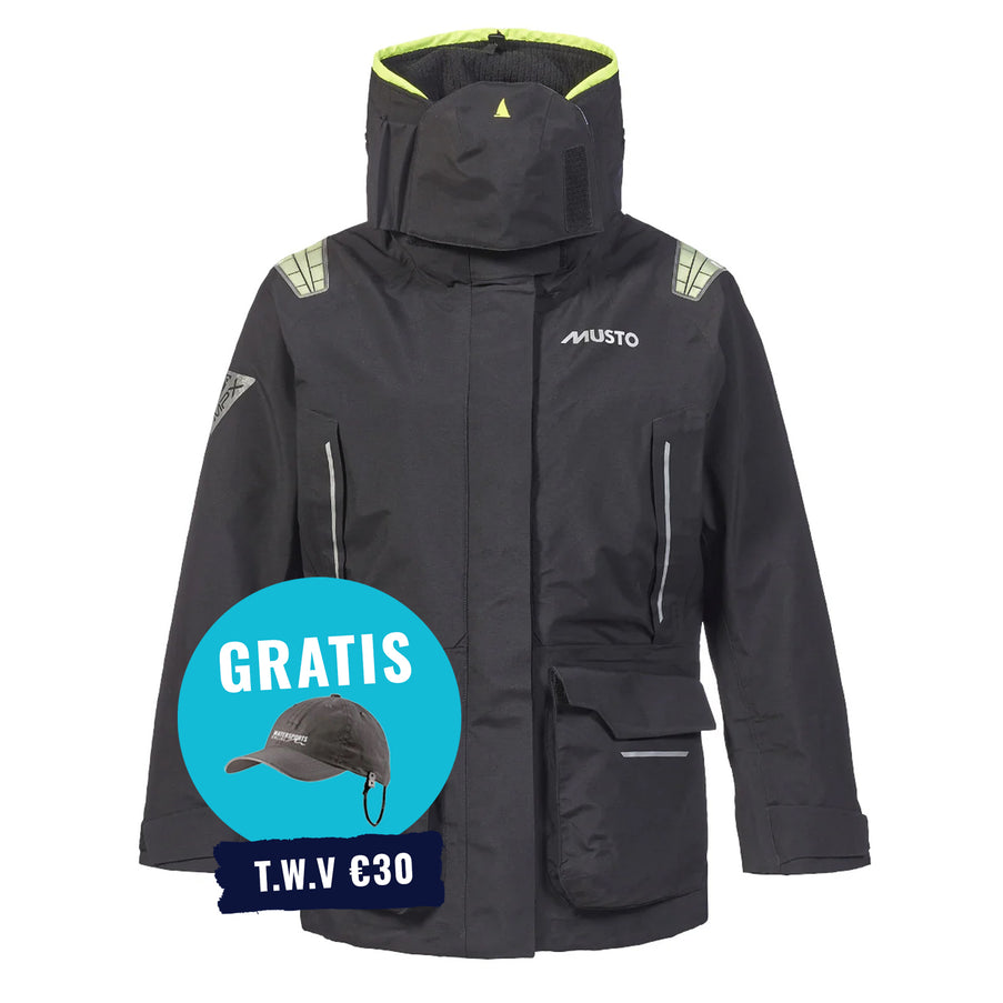 Musto Zeiljas Dames MPX Gore-Tex Pro Offshore 2.0 Zwart