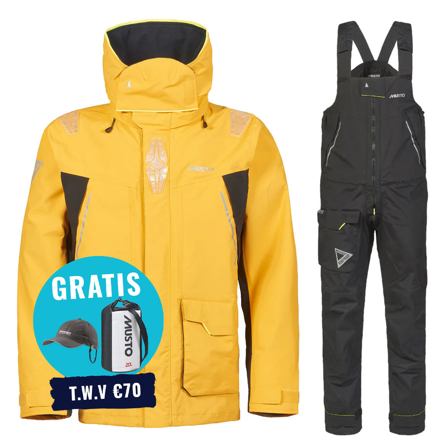 Musto Zeilpak Heren BR2 Offshore Geel/Zwart