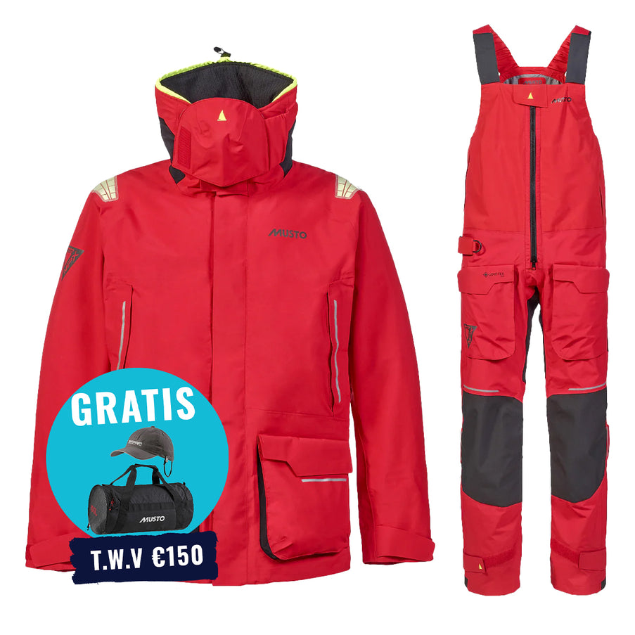 Musto Zeilpak Heren MPX Offshore Rood