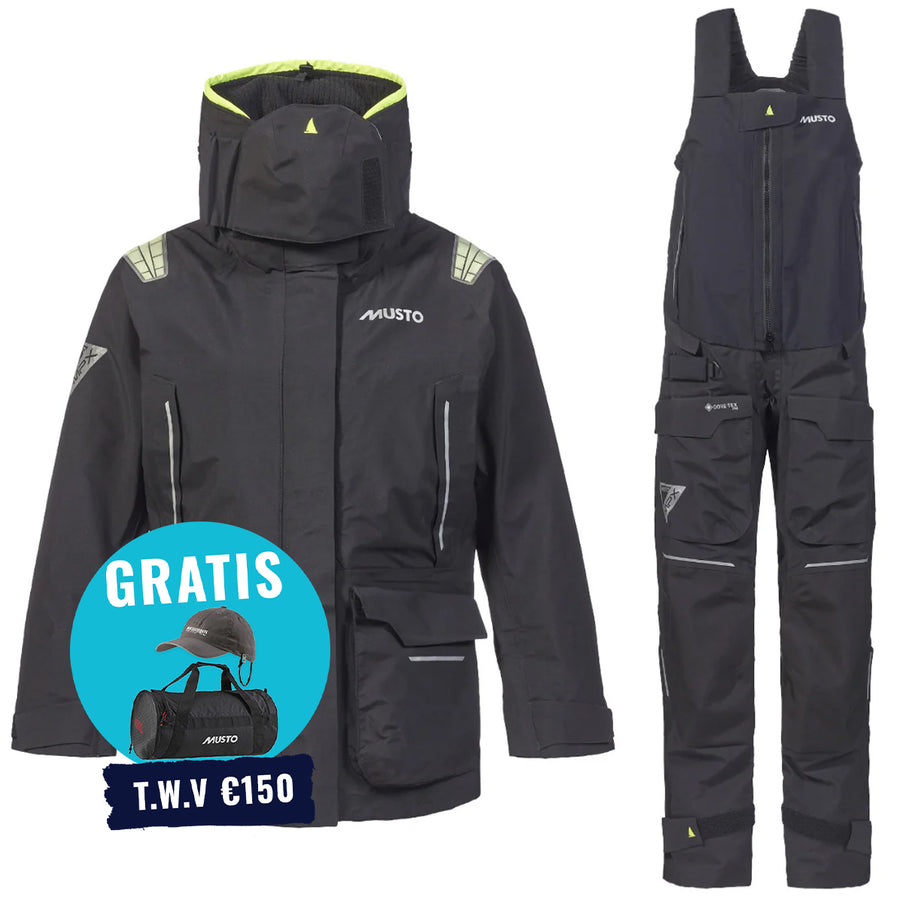 Musto Zeilpak Heren MPX Offshore Zwart