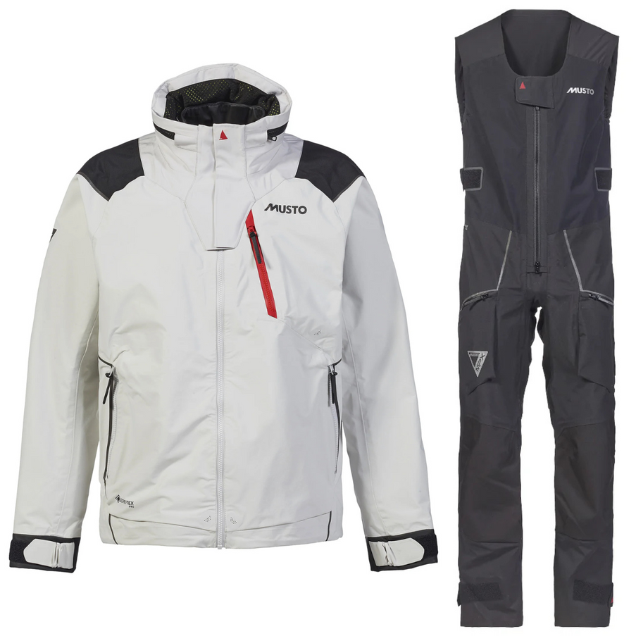 Musto Zeilpak Heren MPX Race Lichtgrijs/Zwart