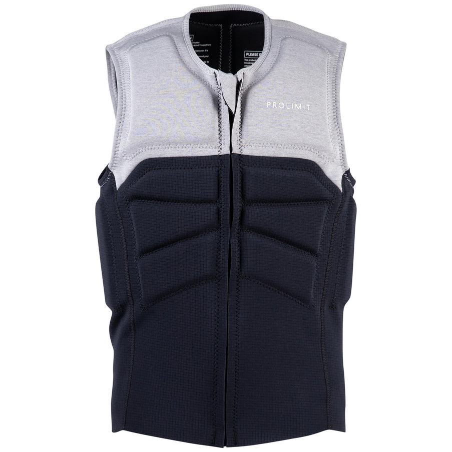Prolimit Impactvest Heren Mercury Frontzip Grijs/Zwart