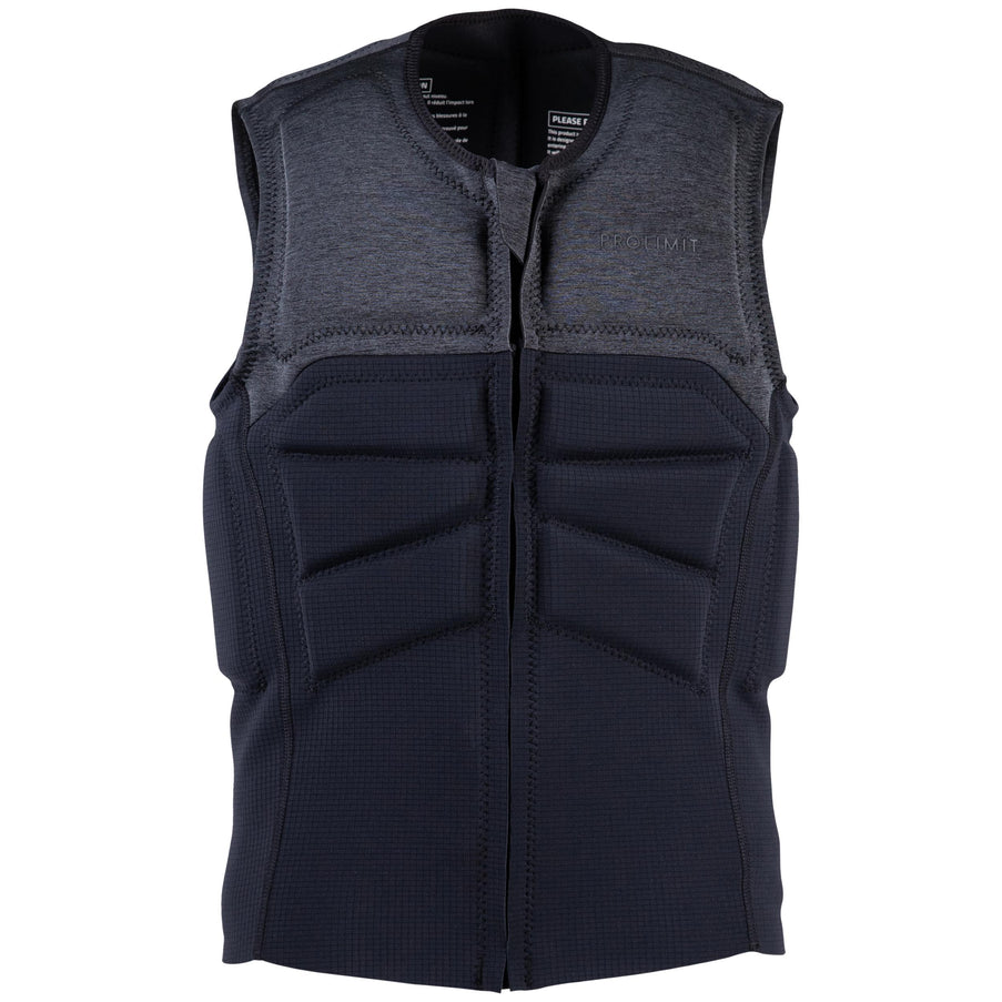 Prolimit Impactvest Heren Mercury Frontzip Zwart