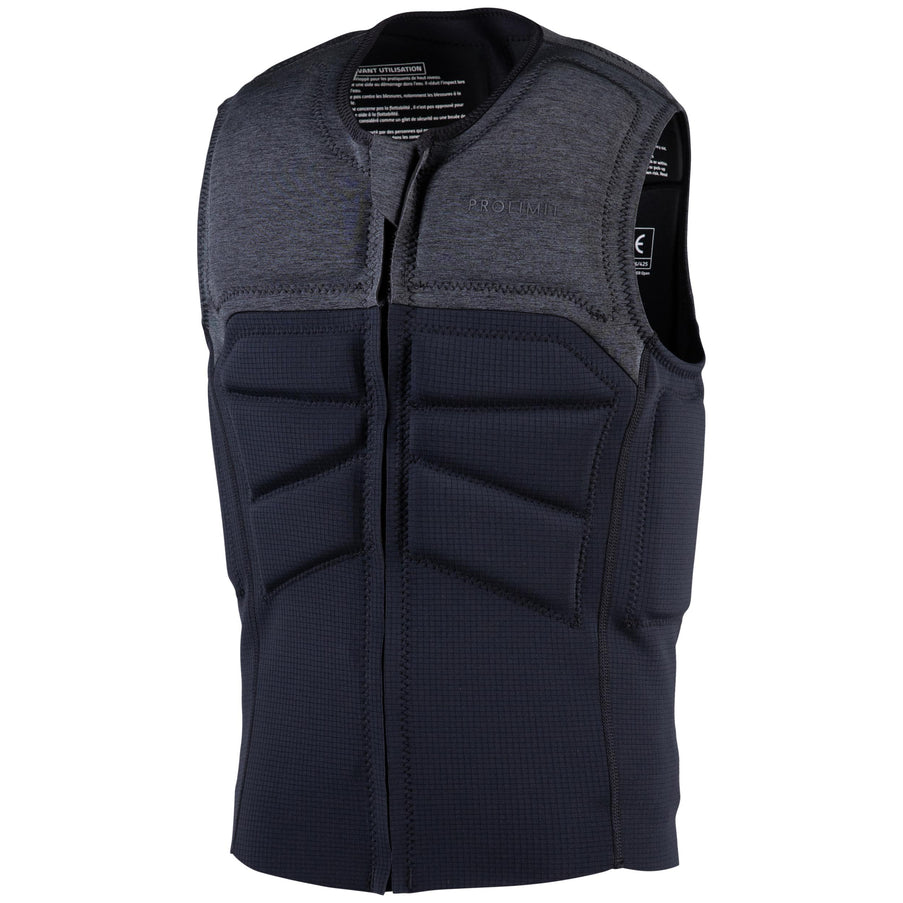 Prolimit Impactvest Heren Mercury Frontzip Zwart
