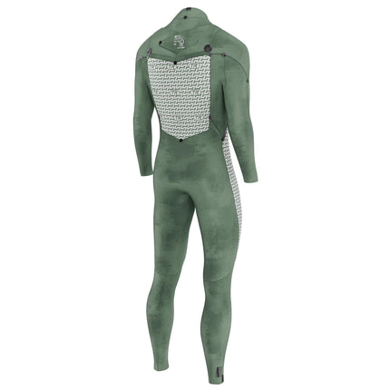 Prolimit Prolimit Wetsuit Heren Mercury Steamer Freezip 5/4MM Zwart/Burgundy