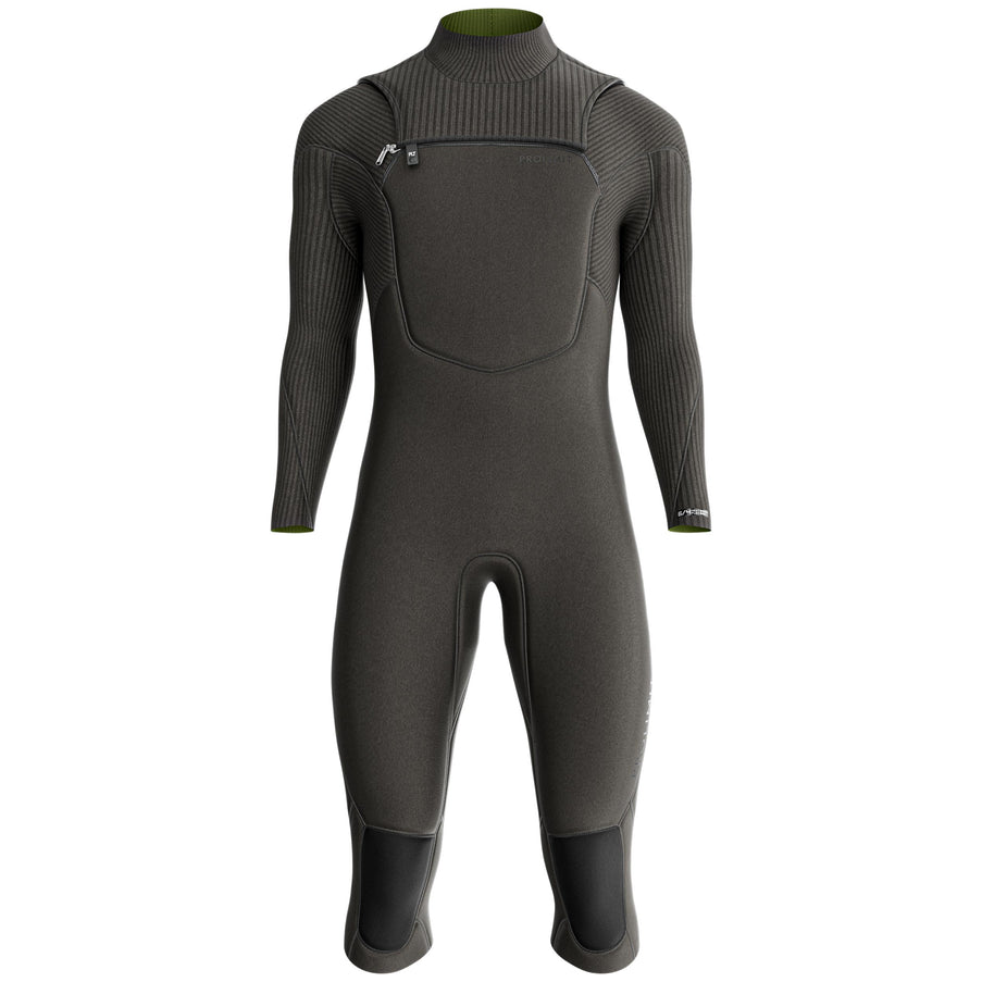 Prolimit Wetsuit Heren Predator Steamer Overknee Freezip 3/2MM Zwart