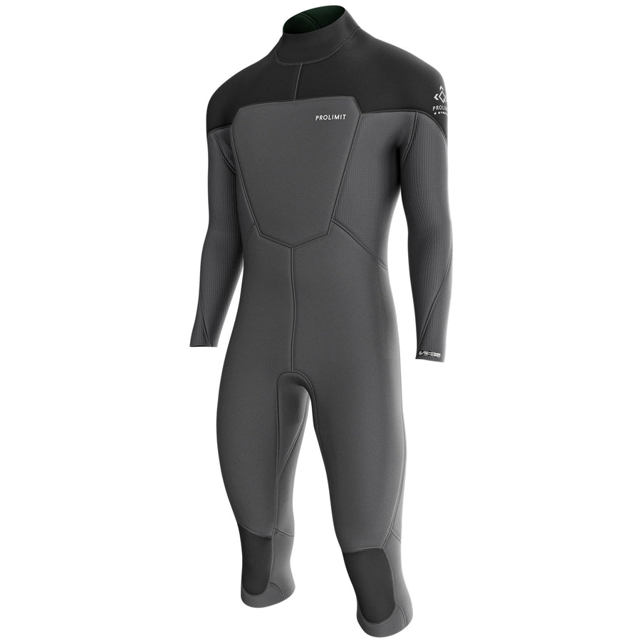 Prolimit Wetsuit Heren Fusion Steamer Overknee V-Zip 3/2MM Zwart