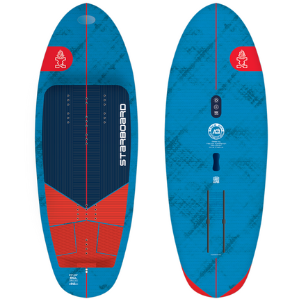 Starboard Starboard Wing Board Take Off Blauw Carbon