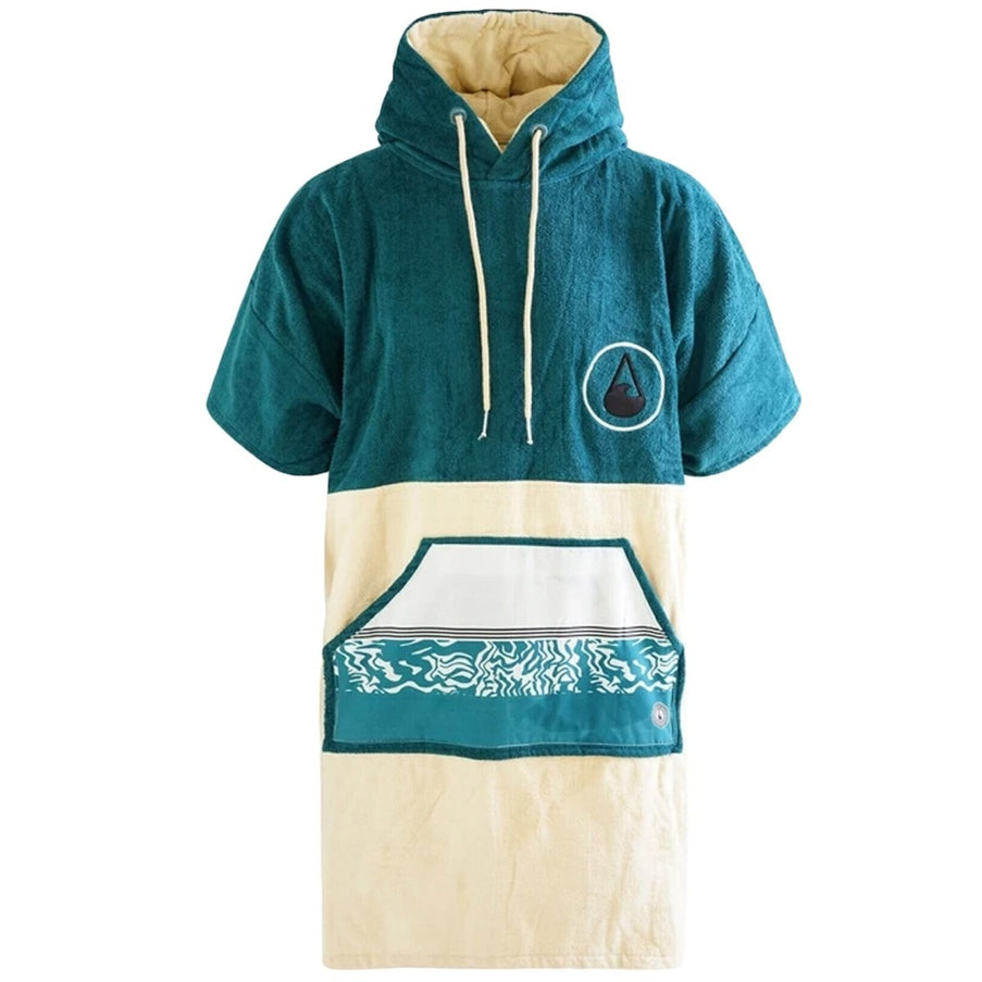Wave Hawaii Wave Hawaii Poncho Unisex Petrol