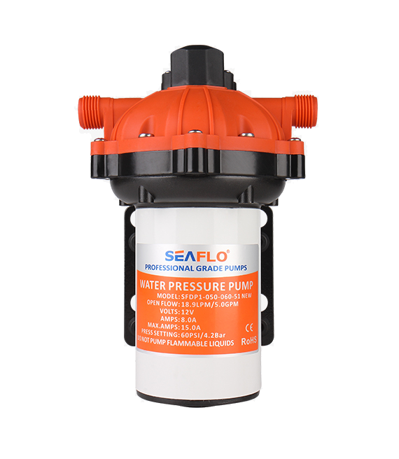 SeaFlo 51 Series Drinkwaterpomp 12V 4.2 Bar 15 L/Min
