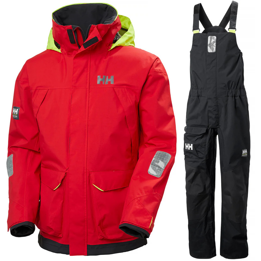 Helly Hansen Zeilpak Heren Pier 3.0 Rood Zwart