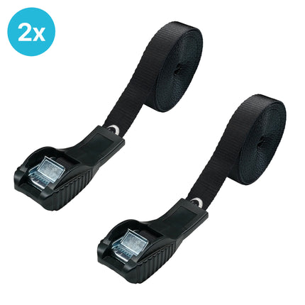 2 pieces EvoNautic Premium Lashing Strap with Protection 25mm 4.5 meters