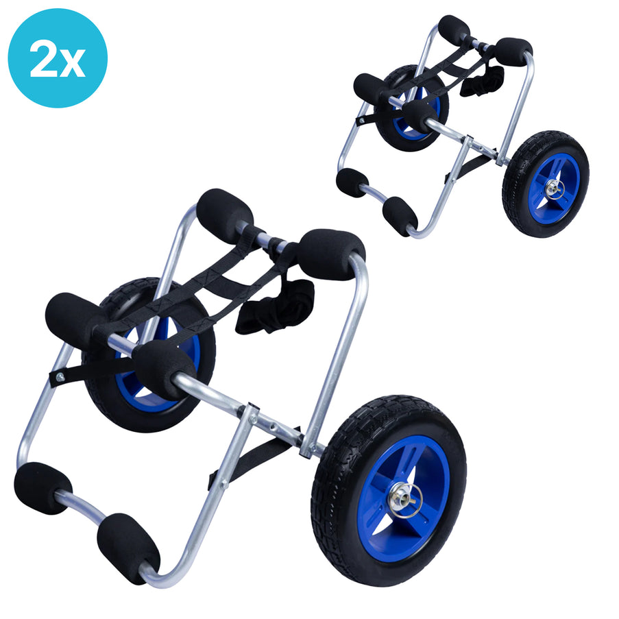2 Stuks EvoNautic SUP/Kayak/Kano Trolley